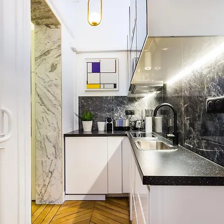 Apartment Moderne - 1br 4p - Ac - Champs-elysees *